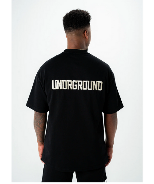 UNDRGROUND Empire Street Tee (Black/Gold)