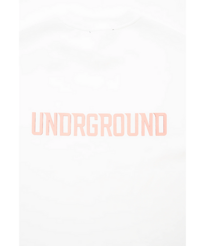 UNDRGROUND Origin Tee (White/Rose)