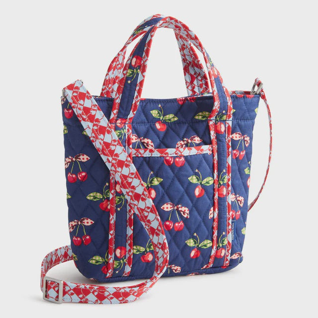 Vera Bradley Mini Hathaway Tote in Cherry Picking