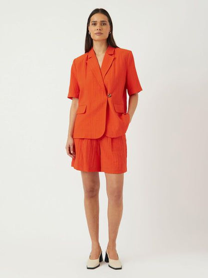 Weston High Waisted Shorts (Cherry Tomato)