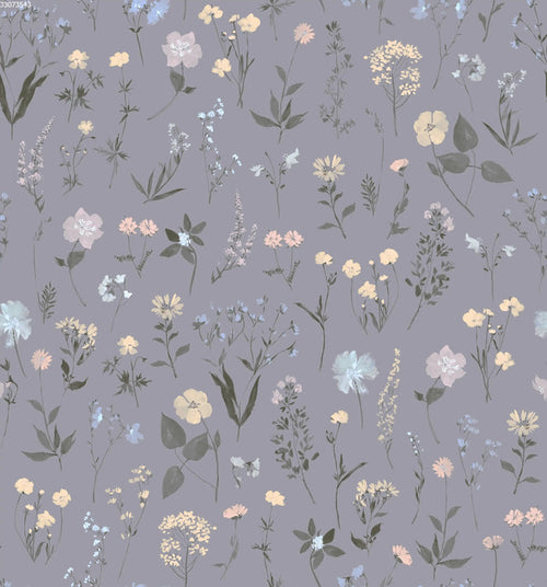 Wild Flowers Blue - Family Fabrics B.V.