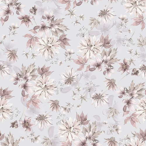Winter Botanical Grey - Family Fabrics B.V.
