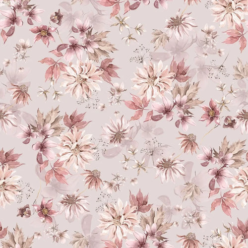 Winter Botanical Pink - Family Fabrics B.V.