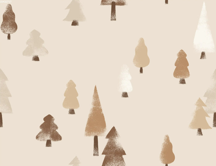 Winter Forest Light Beige - Family Fabrics B.V.