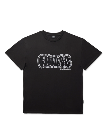 WNDRR Blissed Heavy Weight Tee (Black)