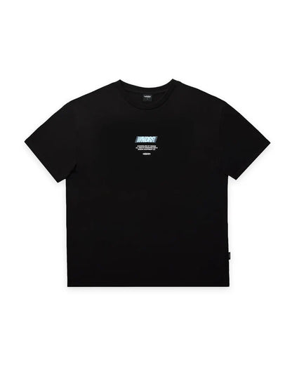 WNDRR Borderless Box Fit Tee (Black/Blue)