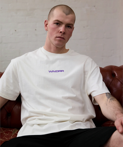 WNDRR Collective Box Fit Tee (Off White)