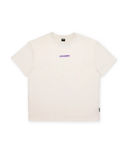 WNDRR Collective Box Fit Tee (Off White)
