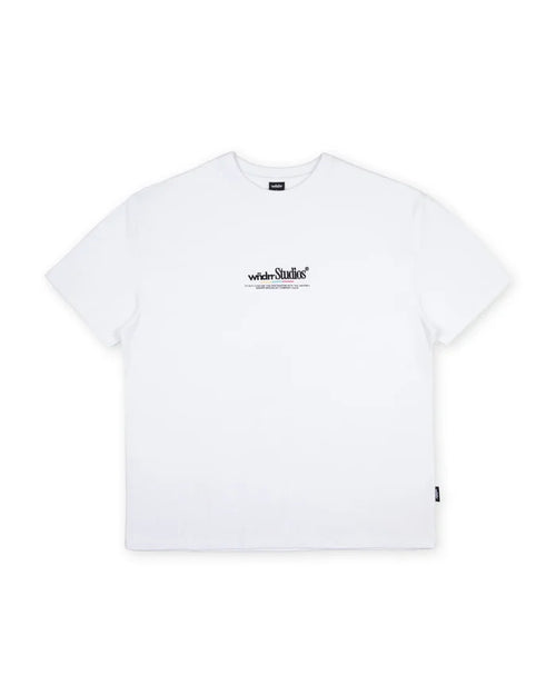 WNDRR Collective Box Fit Tee (White)