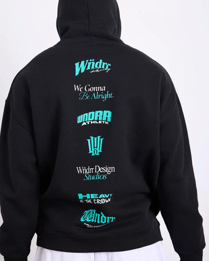 WNDRR Collective Hood Sweat (Black)