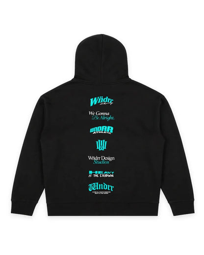 WNDRR Collective Hood Sweat (Black)