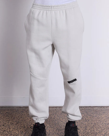WNDRR Halo Baggy Trackpants (Oyster)