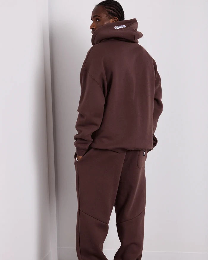 WNDRR Halo Hood Sweat (Brown)