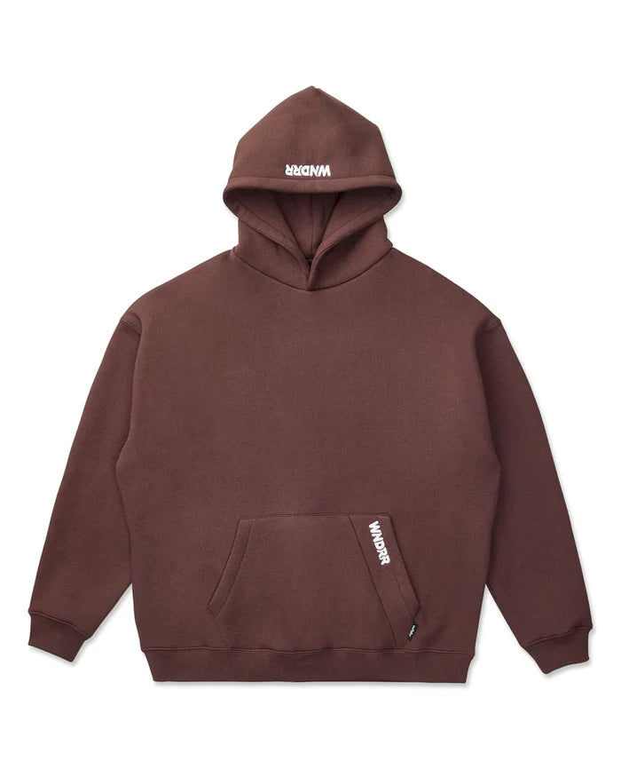 WNDRR Halo Hood Sweat (Brown)