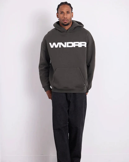WNDRR Motif Hood Sweat (Ink)