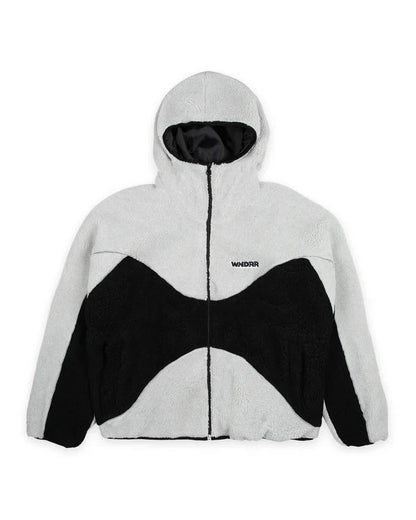 WNDRR Nimbus Fleece Jacket (Oyster/Black)