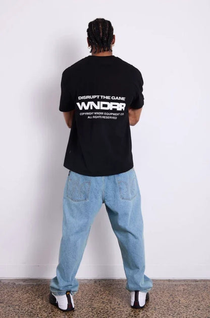 WNDRR Refrain Box Fit Tee (Black)