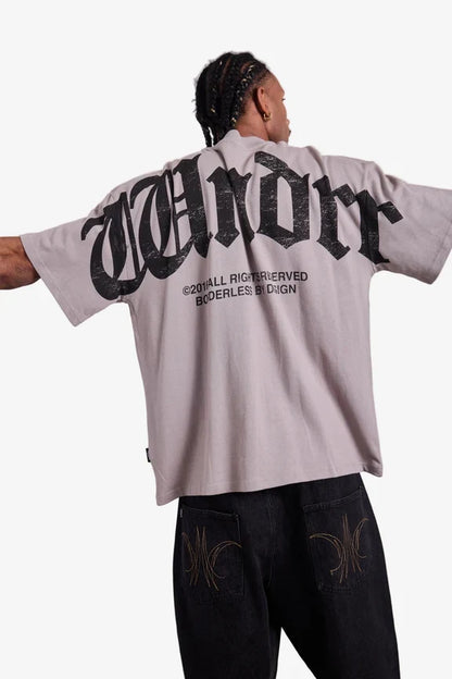 WNDRR Revival Heavy Weight Tee (Moon Grey)