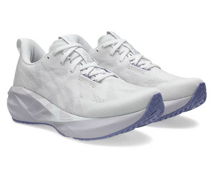 Womens Asics Novablast 5 (White/Lilac Hint)