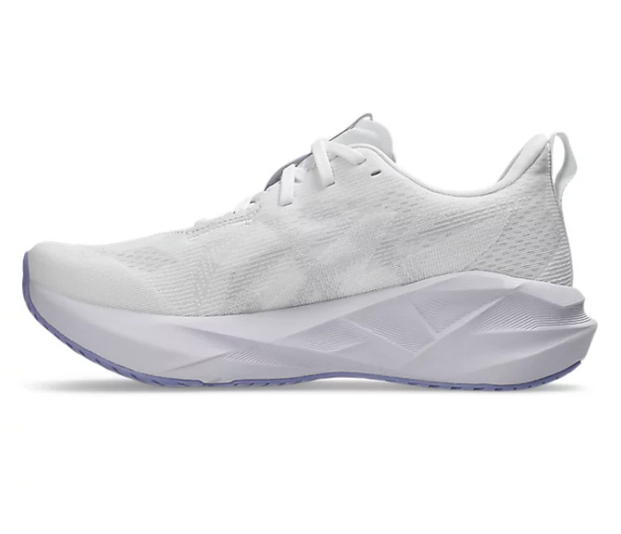 Womens Asics Novablast 5 (White/Lilac Hint)
