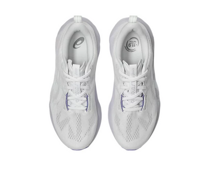 Womens Asics Novablast 5 (White/Lilac Hint)