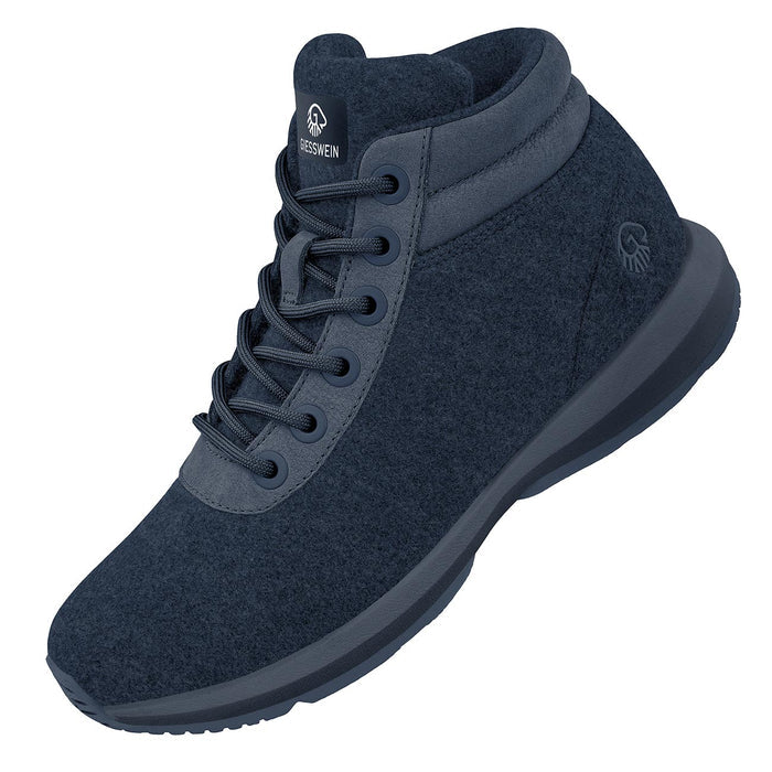Giesswein Wool Sneaker High Top M - blue 580