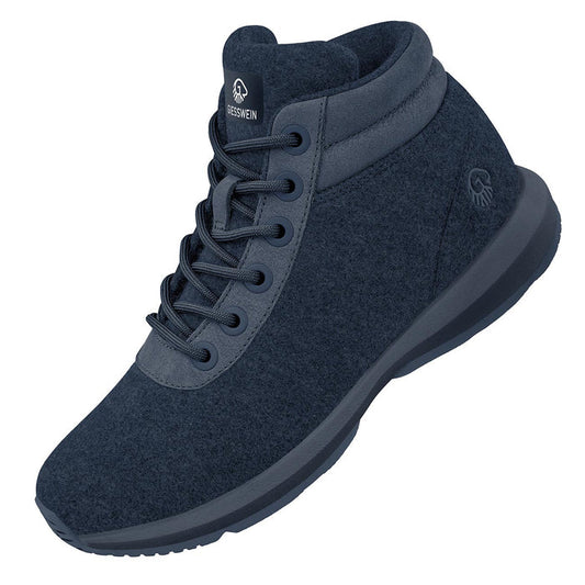 Giesswein Wool Sneaker High Top M - blue 580