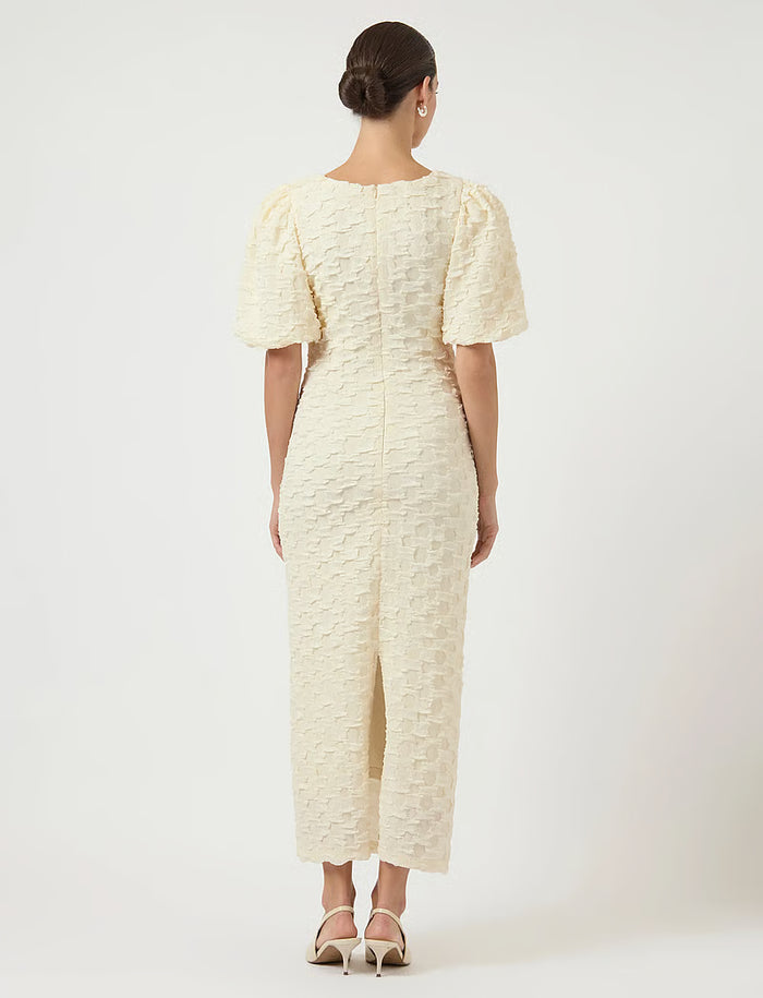 Yasmin Midi Dress (Gardenia)