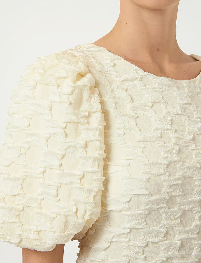 Yasmin Midi Dress (Gardenia)