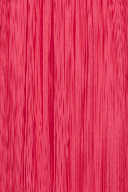 Yvette Sleeveless Maxi Dress (Bright Rose)